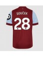 West Ham United Tomas Soucek #28 Domácí Dres 2023-24 Krátký Rukáv